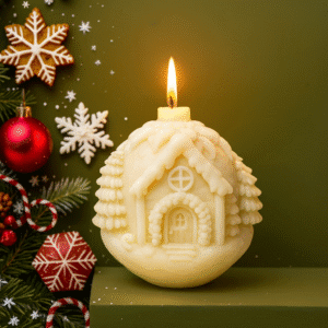 Świeca Dekoracyjna - Domek