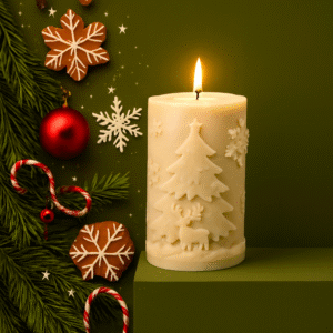 Świeca Dekoracyjna Zima
