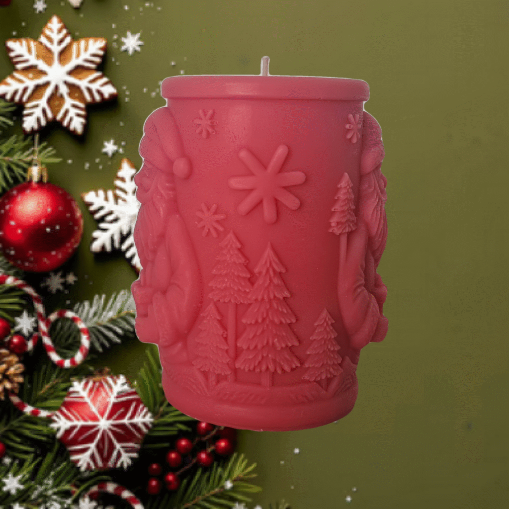 Świeca Dekoracyjna - Mikołaj