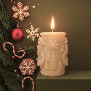 Świeca Dekoracyjna - Mikołaj