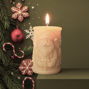 Świeca Dekoracyjna - Mikołaj