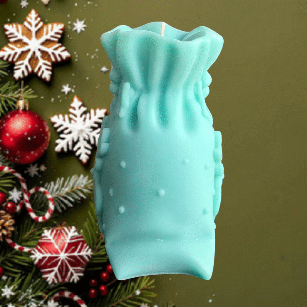 Świeca Dekoracyjna - Worek Renifer