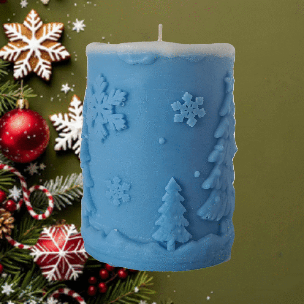 Świeca Dekoracyjna - Zima